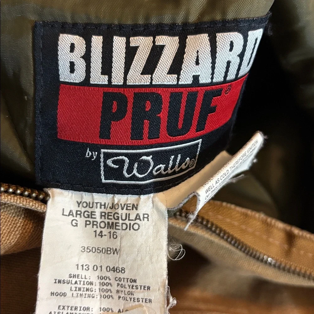 Walls | blizzard proof youth large jacket coat